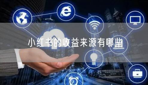 小红书的收益来源有哪些