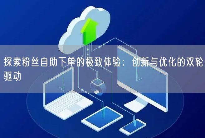 探索粉丝自助下单的极致体验：创新与优化的双轮驱动