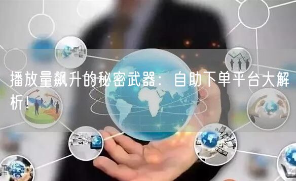 播放量飙升的秘密武器：自助下单平台大解析！