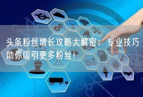 头条粉丝增长攻略大解密：专业技巧助你吸引更多粉丝！