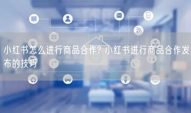 小红书怎么进行商品合作? 小红书进行商品合作发布的技巧