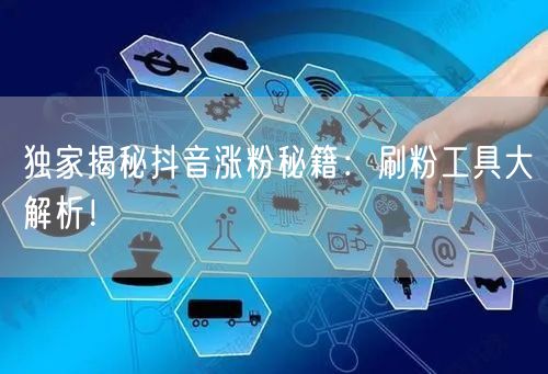 独家揭秘抖音涨粉秘籍：刷粉工具大解析！