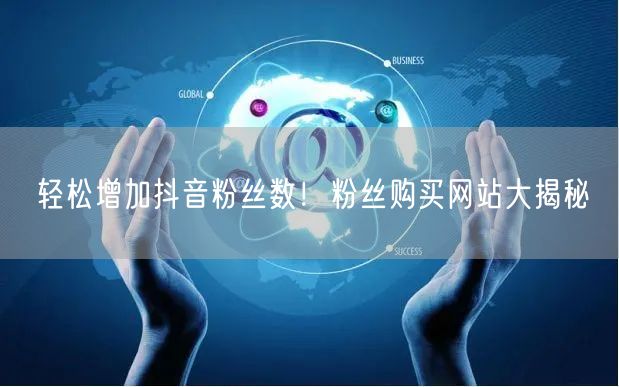轻松增加抖音粉丝数！粉丝购买网站大揭秘